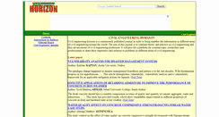 Desktop Screenshot of horizon.webinfolist.com
