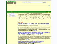 Tablet Screenshot of horizon.webinfolist.com