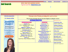 Tablet Screenshot of jobsearch.webinfolist.com